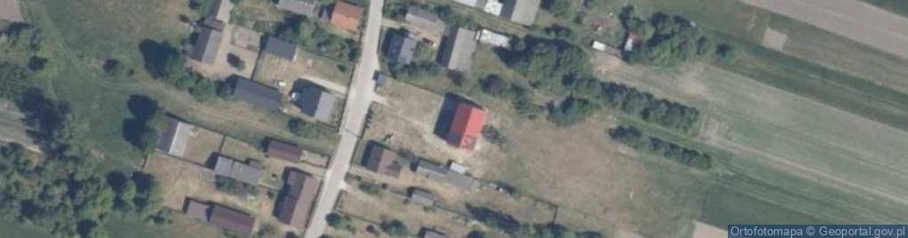 Zdjęcie satelitarne OSP w Wałkonowach Dolnych