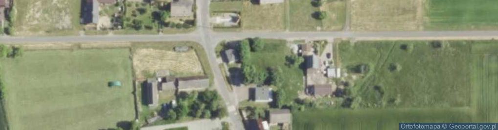 Zdjęcie satelitarne OSP w Wędzinie