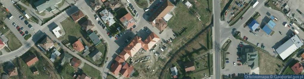 Zdjęcie satelitarne OSP w Wielopolu Skrzyńskim