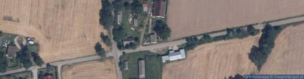 Zdjęcie satelitarne OSP w Wierzbicy Pańskiej
