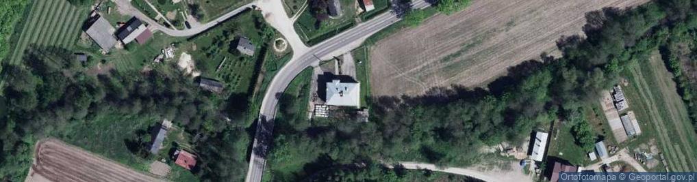 Zdjęcie satelitarne OSP w Wierzchoniowie