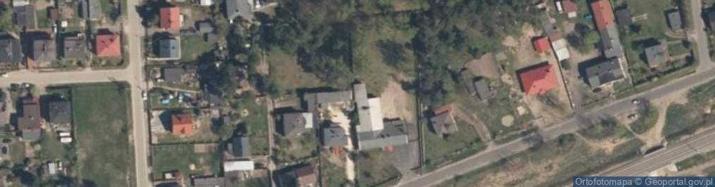 Zdjęcie satelitarne OSP w Wiewiórczynie