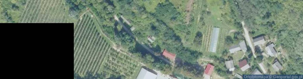 Zdjęcie satelitarne OSP w Winiarkach