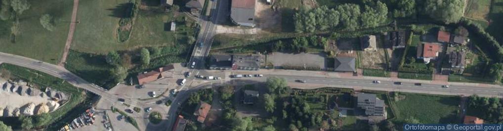 Zdjęcie satelitarne OSP w Wodzisławiu Śl Radlin II Gmina Wodzisław Śl