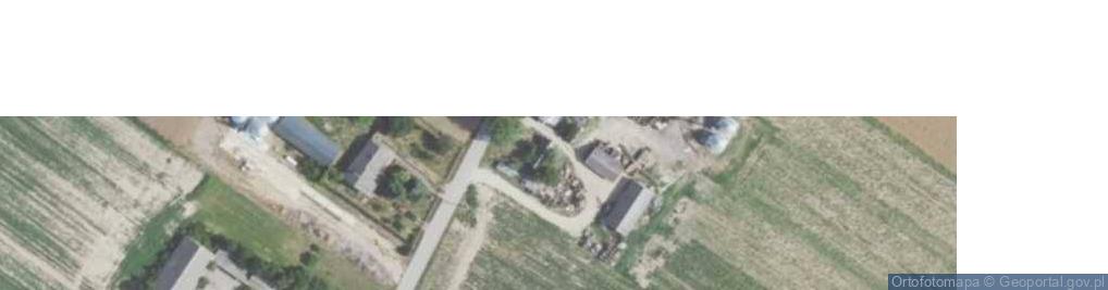 Zdjęcie satelitarne OSP w Wojciechowicach