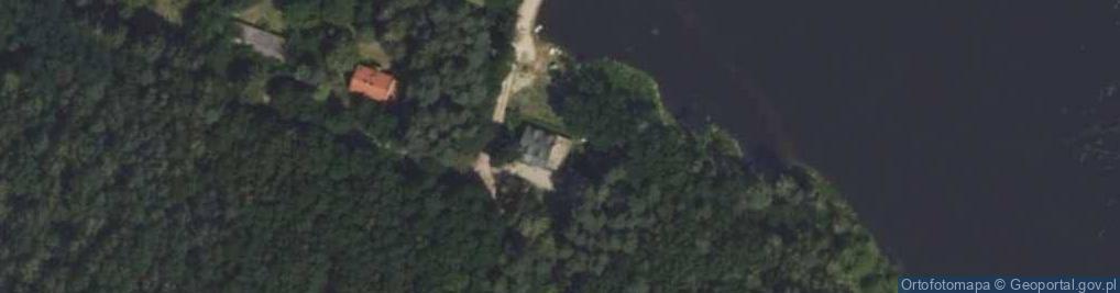 Zdjęcie satelitarne OSP w Woli Kazubowej