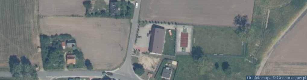 Zdjęcie satelitarne OSP w Wonnie