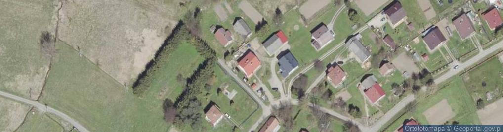 Zdjęcie satelitarne OSP w Zabłotcach