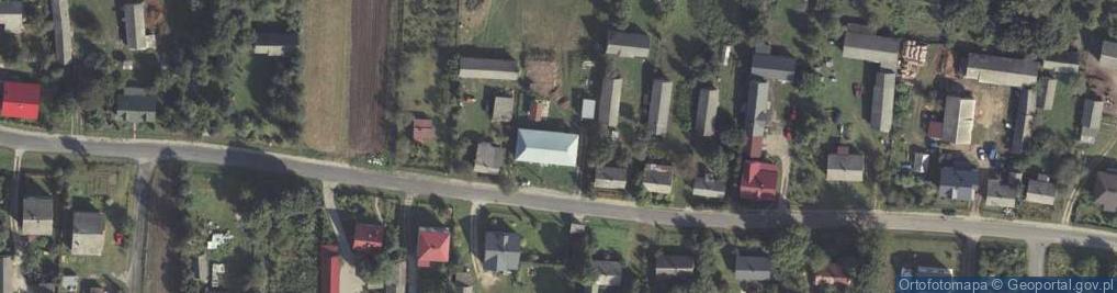 Zdjęcie satelitarne OSP w Zadnodze