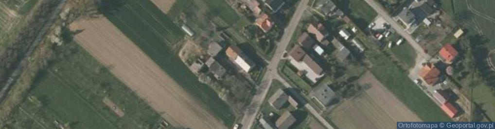 Zdjęcie satelitarne OSP w Zakrzowie