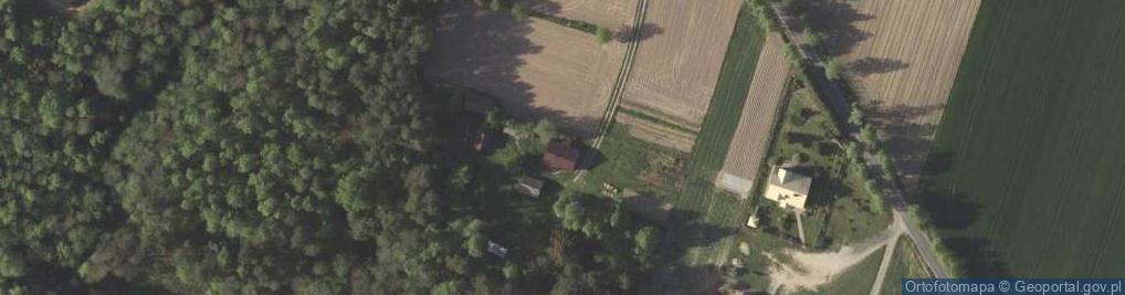 Zdjęcie satelitarne OSP w Zakrzówku Wsi