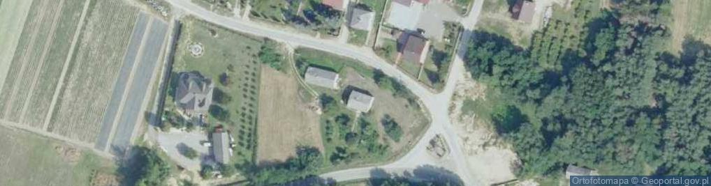 Zdjęcie satelitarne OSP w Zbigniewicach