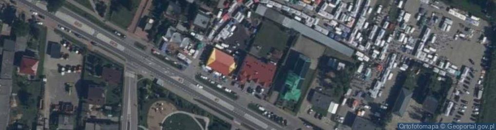 Zdjęcie satelitarne OSP w Zbuczynie