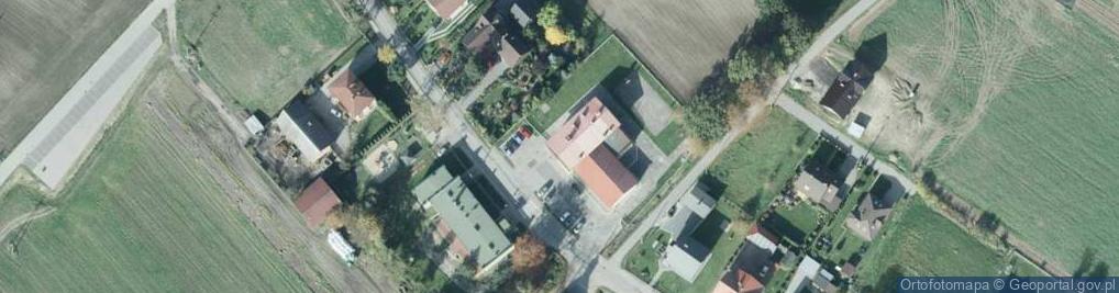 Zdjęcie satelitarne OSP w Zbytkowie