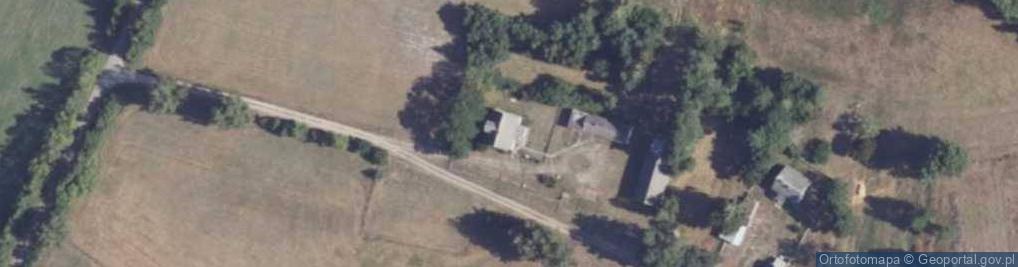 Zdjęcie satelitarne OSP w Zdunku