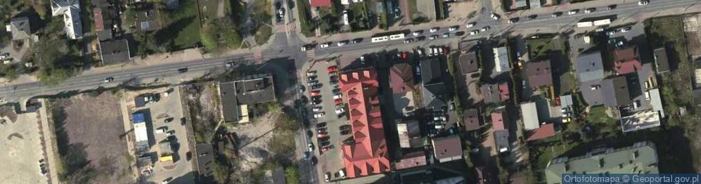 Zdjęcie satelitarne OSP w Zdziechowicach