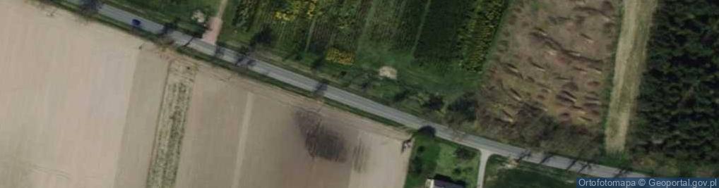 Zdjęcie satelitarne OSP w Zdziechowie