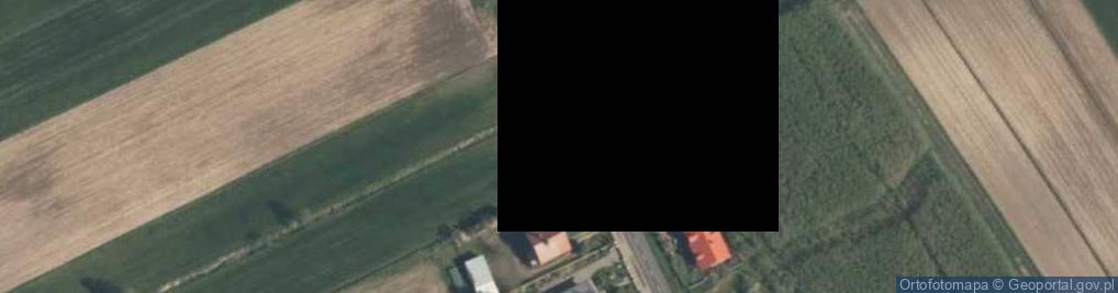 Zdjęcie satelitarne OSP w Żelisławiu