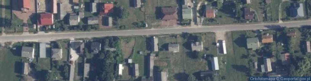 Zdjęcie satelitarne OSP w Żeliszewie