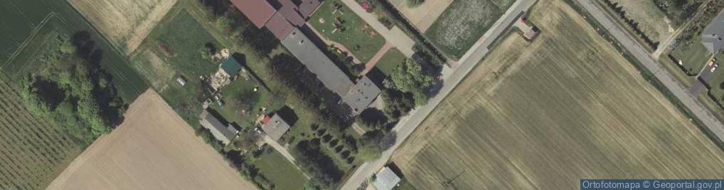 Zdjęcie satelitarne OSP w Zemborzycach Tereszyńskich