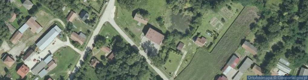 Zdjęcie satelitarne OSP w Zięblicach