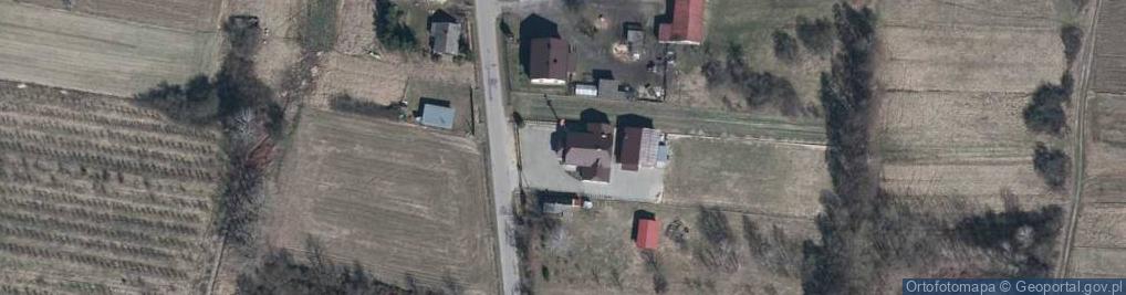 Zdjęcie satelitarne OSP w Zimnowodzie