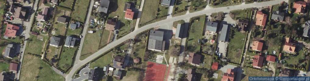 Zdjęcie satelitarne OSP w Żorach Kleszczowie Gmina Żory