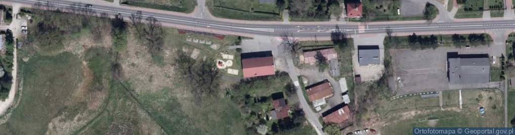 Zdjęcie satelitarne OSP w Żorach Roju Gmina Żory