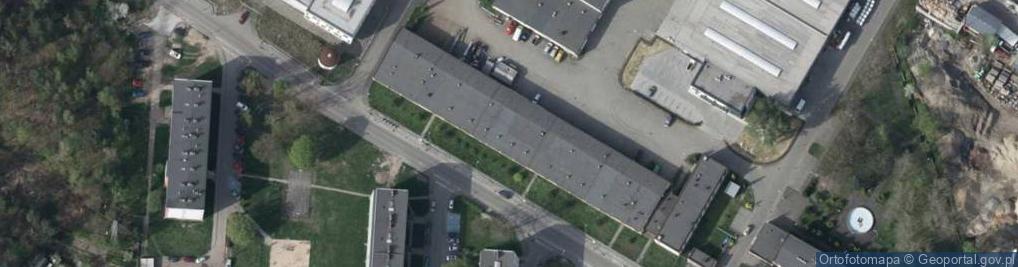 Zdjęcie satelitarne OSP w Żorach