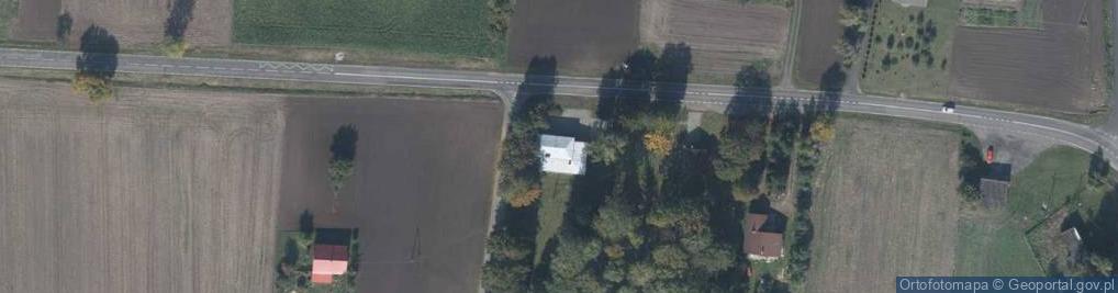 Zdjęcie satelitarne OSP w Żulicach