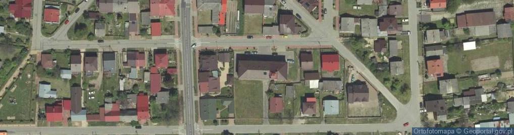 Zdjęcie satelitarne OSP we Frampolu