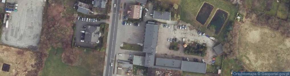 Zdjęcie satelitarne OSP we Wschowie