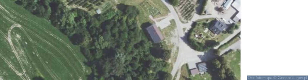 Zdjęcie satelitarne OSP Wilkowice Ossolin