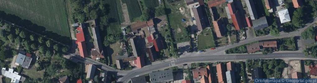 Zdjęcie satelitarne OSPw Skąpem