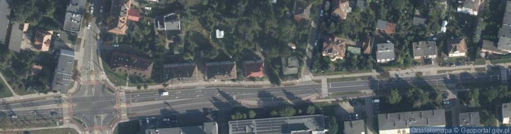 Zdjęcie satelitarne Ośrodek Badań Przyczyn Pożarów Piotr Guzewski