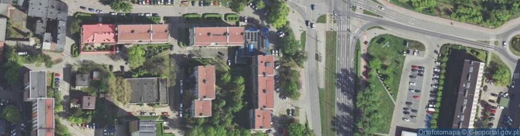 Zdjęcie satelitarne Ośrodek Badań Psychologicznych Porębska Roszkowska B Byrska J