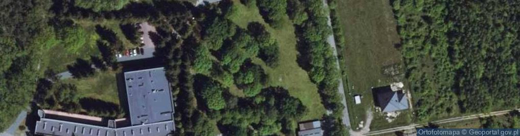 Zdjęcie satelitarne Ośrodek Doskonalenia Kadr Służby Więziennej w Popowie