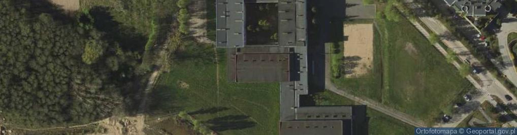 Zdjęcie satelitarne Ośrodek Doskonalenia Nauczycieli w Olsztynie