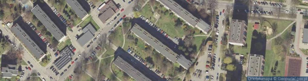 Zdjęcie satelitarne Ośrodek Hodowli Pstrąga Nowa Wieś K Czudca Hodowca Stanisław Prokuski