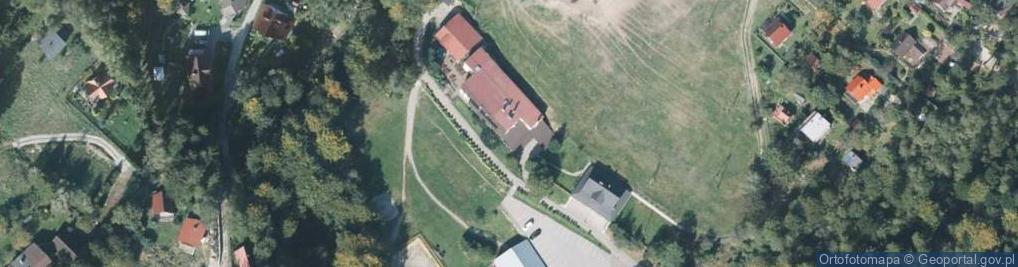 Zdjęcie satelitarne Ośrodek Kolonijno Wypoczynkowy Rekreacja Konna