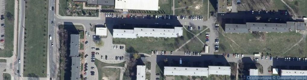 Zdjęcie satelitarne Ośrodek Kształcenia Zawodowego w Sieradzu Sobczak Kazimierz