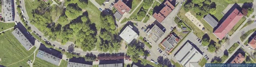 Zdjęcie satelitarne Ośrodek Kulturalno-Oświatowy Tęcza -Zalewska Danuta