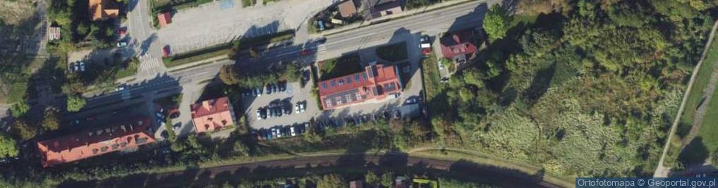 Zdjęcie satelitarne Ośrodek Kultury Sportu i Turystyki w Gminie Puck