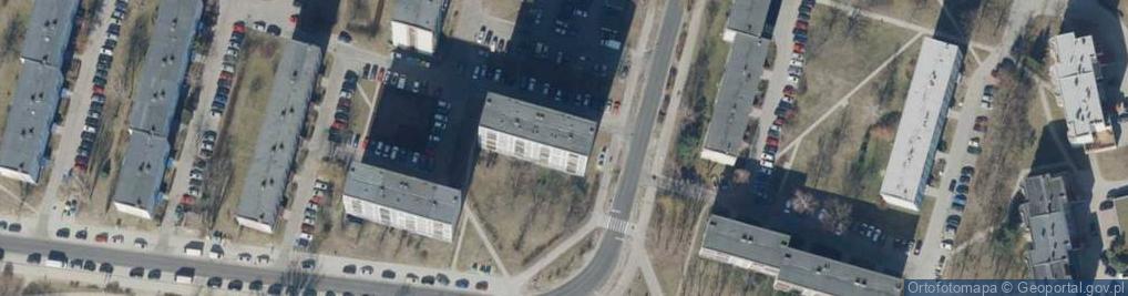 Zdjęcie satelitarne Ośrodek Kultury Tangołódź Małgorzata Chojnacka