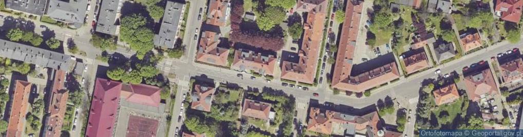 Zdjęcie satelitarne Ośrodek Nauczania Języka Angielskiego
