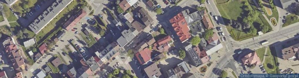 Zdjęcie satelitarne Ośrodek Nauki Jazdy Wiraż