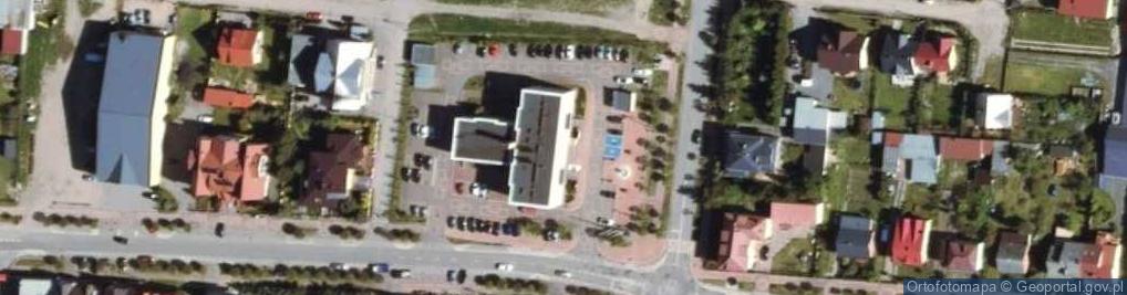 Zdjęcie satelitarne Ośrodek Pomocy Społecznej w Chorzelach