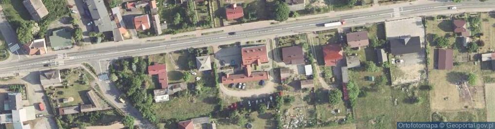Zdjęcie satelitarne Ośrodek Pomocy Społecznej w Krzeszycach