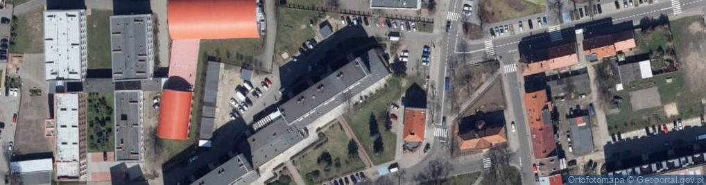 Zdjęcie satelitarne Ośrodek Pomocy Społecznej w Słubicach