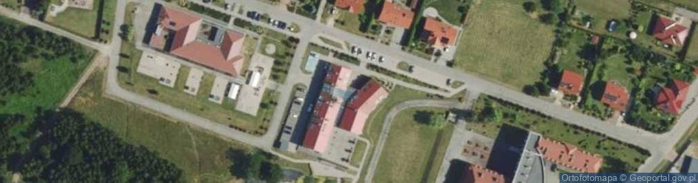 Zdjęcie satelitarne Ośrodek Pomocy Społecznej w Sośnicowicach